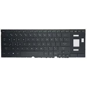 Laptop Toetsenbord Voor For ASUS For ROG Zephyrus GX501GI GX501VI GX501VIK GX501VSK Colour Zwart Verenigde Staten Lay-out