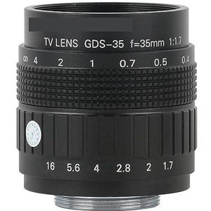 Weergave Hoge Werkafstand 35 Mm Vaste Lens C-bevestigingslens Handmatige Zoomlens For Industriële Videomicroscoopcamera Helder en glad