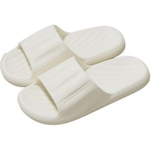 Glijbanen, Dames Zomer - Lichtgewicht Binnen/Buiten Huispantoffels | Meerdere Kleuropties,Huispantoffels(White,41 EU)