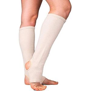 Wellys compressiekousen zonder voet, beige, per stuk verpakt (1 x 1 stuks)