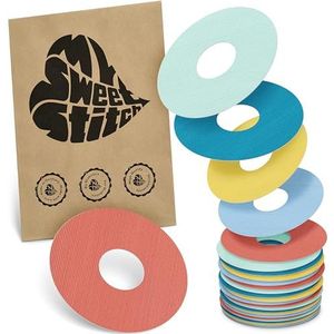 MySweetStitch - 25 x KatheterPatch, Katheterplakker met sterke hechting, Infusiepleister voor insulinepomp-infusieset (bijv. MiniMed, T:slim en Medtronic Guardian), Pastel