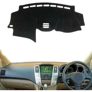Auto Dashboard Cover Beschermend Vermijd Licht Tapijt Auto Dashboard Mat Anti-UV Antislip Accessoires geschikt voor Lexus RX 2004~2009 XU30 RX300 RX330 RX350 RX400h