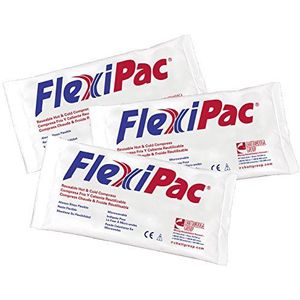 Flexi-PAC Herbruikbaar warm/koud komprespakket, 5 x 10 inch - bundel van 3 verpakkingen
