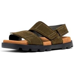 Camper Brutus K100777 Herensandalen, Medium Green 010, 42 EU