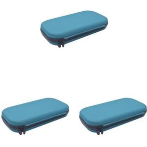 Paowsietiviity Draagbare schokbestendige stethoscoop opbergtas ingebouwde mesh tas organisator rits opbergtas, zwart, 3 Set (Blauw), as description, als beschrijving