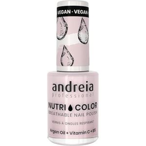 Andreia Professional NutriColor - Ademende Vegan Nagellak - Kleur NC27 Pinky White - 10.5ml
