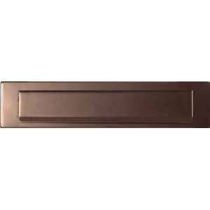 GPF9830.A2 Bronze blend briefplaat 340x77mm met valklep 280x45mm