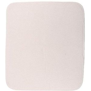 Inzopo Absorberende Microfiber Dish Droogmat voor Keuken Werkbladen Sink - Beige, 40.5x45.5cm