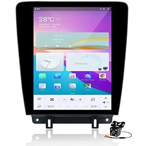 Android 15 Auto Stereo Radio voor F-ord Mu-stang 2010-2014 GPS Navigatie 12.1in Touchscreen MP5 Multimedia Player Video Ontvanger met WiFi 4G DSP Carplay,8core 4+64