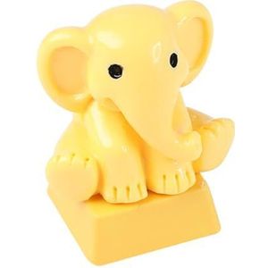 3D Hars Keycaps Fun Cartoon Olifant Keycap voor Mechanische Toetsenborden Keycaps Duurzaamheid 1 ST