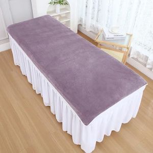 Grey/c(n),200x120cm,LDLCYCN Massage Beddengoed Microfiber Beauty Beddeksel Spa Massage Tafel Gezicht Handdoek Voor Salon Spa Therapeut Badlaken Handdoek Massage Beddeksel Machine Wasbaar