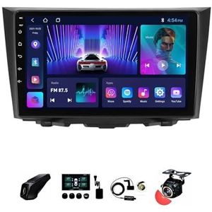 BOJONTN 22,9 cm (9 inch) Android 12 Autoradio 2 DIN voor Suzuki Kizashi 2009-2015 met achteruitrijcamera, stuurwielbediening, Bluetooth, GPS, Navi CarPlay, draadloos (grootte: S100 1+32G)