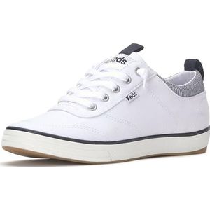Keds Cntslp-1 Fashion Sneaker voor dames, Wit Navy Canvas, 39 EU