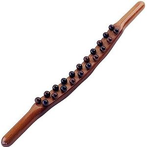 Houten Gua Sha Schrapen Massage Tool Lengte 58cm Draagbaar voor Lichaam Benen Armen