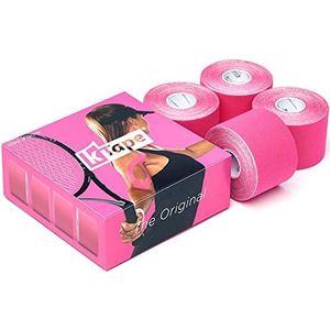 K-Tape Red Box van 4 (4 rollen, à 5 cm x 5 m)