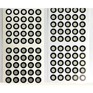 Scanning Marking Dots 1000 punten handheld 3D -scanner markeringspunten diffuse reflectiemarkers for 3D -scanner en optische tracking Binnenmarkeringspunt Meetpunt Markering(High reflective)