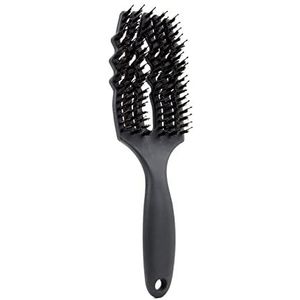DieffematicSZ kam Curved Hollow Hair Comb Shape Hair Comb Scalp Massage Comb