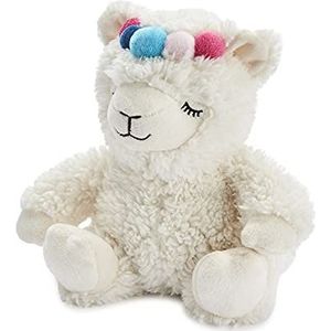 Warmies Verwarmbaar pluche speelgoed, lama crème