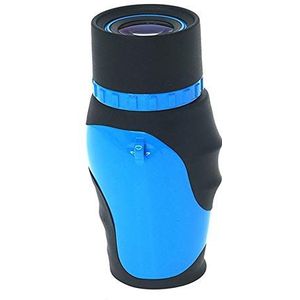 XiaoDong1 Volwassenen HD Lage Licht Nachtzicht Telescoop Voor Marine Cruise, Vogels Kijken Wandelen Jacht Volledig Multi-Bekleed, Geel Blauw K9 Prisma (Kleur: Blauw)