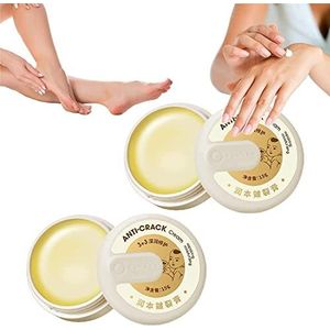 2 Stks Winter 2022 Gebarsten Huid Reparatie Crème, 15g Gebarsten Huid Reparatie Crème, Anti Crack & Hand Voet Crème, Droogheid Voet Hiel Gebarsten Reparatie Crème