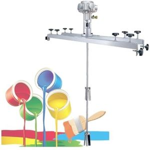 Verfmixer, pneumatische mixer, roerder, verstelbare trommelemmer, verfmixer, verfroerder