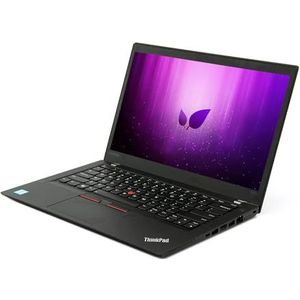 Lenovo ThinkPad T470s Business Notebook Intel i5 2x2.4 GHz processor 16 GB werkgeheugen 1000 GB SSD 14 inch display Full HD 1920x1080 IPS Cam Windows 10 Pro U7U (gereviseerd)