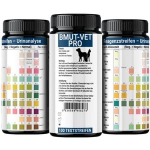 BMUT - VET PRO - Urineanalysestrips - 100 Stuks - 10 Indicatoren
