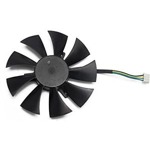 YALLS 85MM GA91S2H 4PIN RX 550 GPU VGA Alternatieve Koeler for Radeon Compatibel for SAPPHIRE RX550 PULSE Video Grafische Kaart Cooling