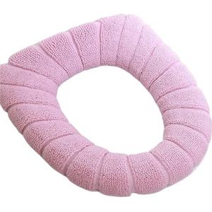 Toiletbrilverwarmer Toiletzittingkussenhoezen Multicolor (Blauw)(Pink)