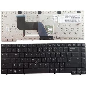 Amerikaans Spaans Arabisch Braziliaans Laptoptoetsenbord voor HP Elitebook 8440P 8440W 8440 Notebook PC MP-09A6 PK1307D1A07(US Point)