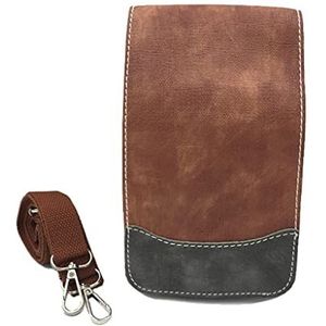 Een kapper, een heuptas, PU leren schaar holster tas for 8 stuks salongereedschap(B)