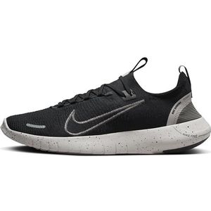 NIKE Free RN FK Next Nature trainingsschoenen voor heren, zwart, plat tin, licht ijzergoud, 45 EU