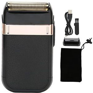 Folie-scheerapparaat, sterk vermogen onafhankelijk zwevend scheerhoofd Elektrisch foliescheerapparaat met reinigingsborstel voor mannen voor thuis voor kapsalon