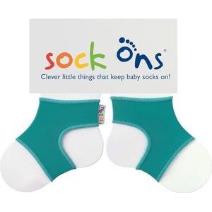 Sock Ons sokkenhouder babysokken Small 0-6 m turquoise