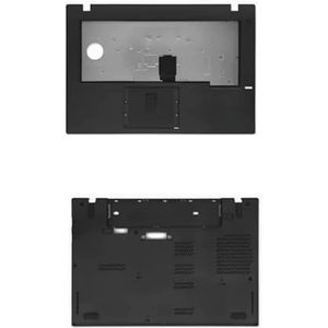 LCD-achterpaneel, voorframe, bovenste behuizing, palmrest, onderkant, beschermhoes voor Lenovo Thinkpad L460(Beige)
