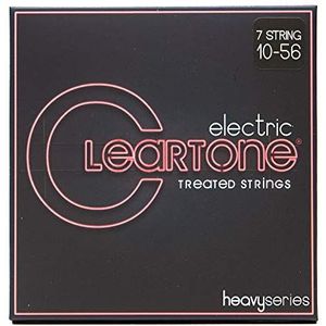 Cleartone CL9410/7 snaren voor elektrische gitaar, zwart