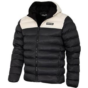 Calvin Klein Heren 2024 San Gabriel geweven jacquard gewatteerde jas - -