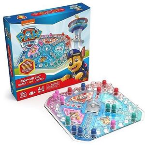 Paw Patrol mens erger je niet bordspel pop-up dobbelsteen junior