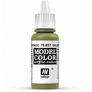 Vallejo Model Kleur 17 ml Acrylverf - Golden Olive