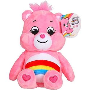 Care Bears 22041 9 Inch Bean Plush Cheer Bear, Collectable Cute Plush Toy, Cuddly Toys for Children, Soft Toys for Girls and Boys, Cute Teddies Suitable for Girls and Boys Aged 4 Years +