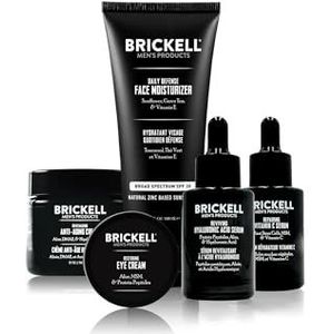 Brickell - Complete Defense - Huidverzorgingsset - Anti-Aging - Voor Mannen