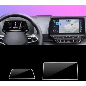 GPS schermbeschermer folie Beschermend gehard glas voor ID voor Buzz 2023 Infotainment autogps-navigatie radio schermbeschermer dashboardfilm (Size : 12 inch)