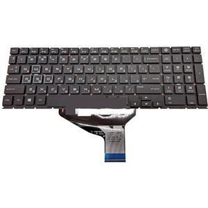 US RU Russisch RGB-verlicht toetsenbord voor HP OMEN 15-DC TPN-Q211 15T-DC000 15-DC0010 DC0020 Engels kleurrijk verlicht(RU RGB)