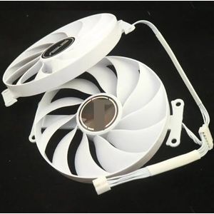 T129215BU 12V 0.50A 90mm VGA Fan For ASUS RTX4060 4060ti DUAL WHITE Graphics Card Cooling