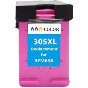 Inktcartridge for DeskJet 2710 2720 4110 4120 4130 ENVY 6010 6020 6030 6420(1Pack Color)