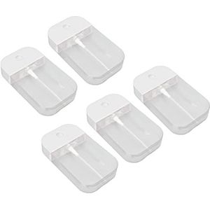 Fijne nevel spuitfles, navulbare 5pcs duidelijke lege reisfles voor alcohol