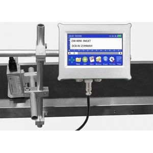 MRHZKE Automatische Codeermachine Compatibel Met Maskers 12.7mm Inkjet Printer Met 25 Taal Ondersteuning Compatibele Thermische Inkjet TIJ Printer