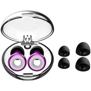 Anti-Noise Slaap Geluiddichte Oordopjes Siliconen Diepe Slapen Ruisonderdrukking Concert Oordopjes Herbruikbare Ruisonderdrukking Benodigdheden (S)