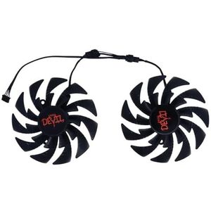 2 stuks/set, GPU VGA-koeler grafische kaartventilator PLD10015B12H voor MLLSE RTX 3070 8GB gaming voor RTX3070 8Ga(DIY Type B)