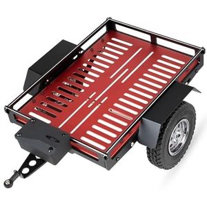 MANGRY RC Trailer Hopper Frame Simulatie for Simulatie Rock Crawler Truck T4 Axiale SCX10 RC4WD D90 CC01 (Color : Red)